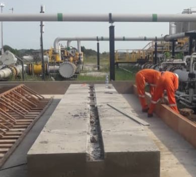 Projet de Construction Massif support pour Pipes -Gabon BATANGA-